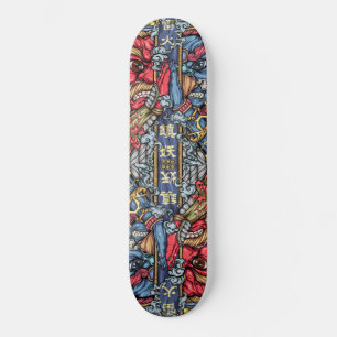 Skateboard Graffiti pour le Japon fou Samurai Dragon
