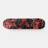 Skateboard Graffiti rouge (Horz)