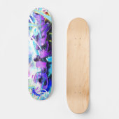 Skateboard Graffiti rue avec nom (Recto)