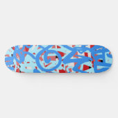 Skateboard Graffiti Scribbles (Horz)