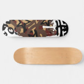 Skateboard Graffiti Scribbles (Horz)