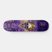 Skateboard Graffiti Skull King (Horz)