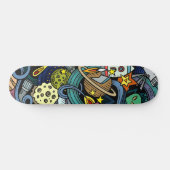 Skateboard Graffiti urbain illustration Skate (Horz)