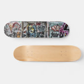 Skateboard Graffiti Urban Street Moderne Cool Grunge Art (Horz)