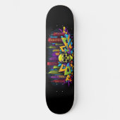 Skateboard Graffiti Wildstyle 12 (Recto)