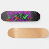 Skateboard Graffiti Wildstyle 4 (Horz)