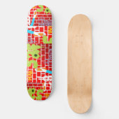 Skateboard Graffitti peinture spray Skate (Recto)