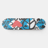 Skateboard Grafitti Lt. rose (Horz)
