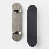 Skateboard Grain de bois (Recto)