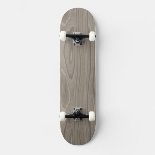 Skateboard Grain de bois (Recto)