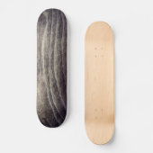 Skateboard Grain de bois (Recto)