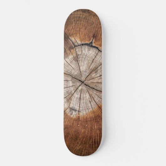 Skateboard Grain en bois (Recto)