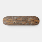 Skateboard Grain en bois, feuille de bois de construction (Horz)