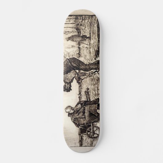 Skateboard Graines brûlantes - Gogh (Recto)