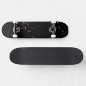 Skateboard Graines Dandelion Falln Genderfluide Pride (Horz)