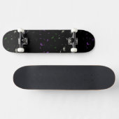Skateboard Graines de Dandelion tombées Genderqueer Pride (Horz)