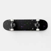 Skateboard Graines de Dandelion tombées Genderqueer Pride (Horz)