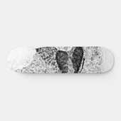 Skateboard graines glacées en amour (Horz)
