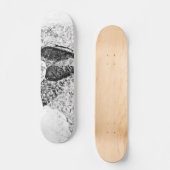 Skateboard graines glacées en amour (Recto)