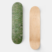Skateboard Graines vertes (Recto)