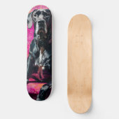 Skateboard Grand Danois royal (Recto)