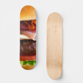 Skateboard Grand hamburger drôle (Recto)
