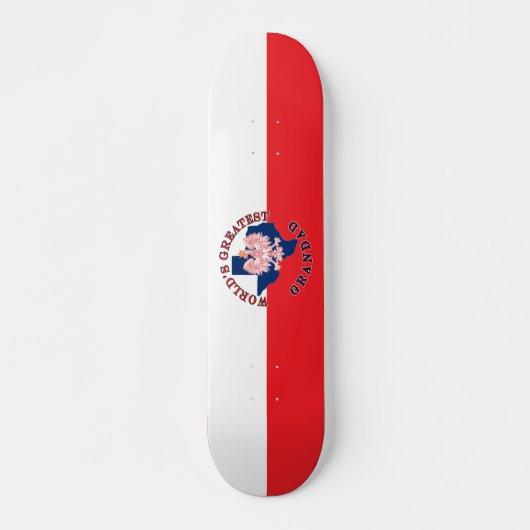 Skateboard Grand-père du monde (Devant)