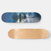 Skateboard Grand requin blanc (Horz)