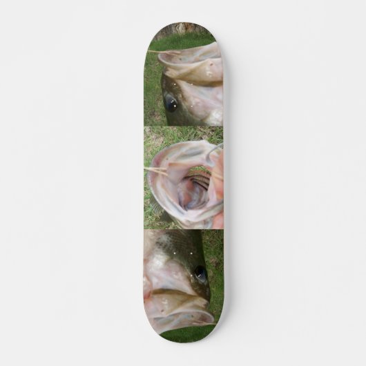 Skateboard Grande basse de bouche (Devant)