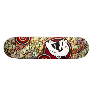 Skateboard GRANDE planche à roulettes de BOUCHE