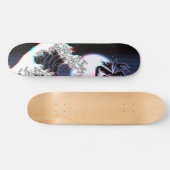 Skateboard Grande vague au large de Kanagawa Vaporwave (Horz)