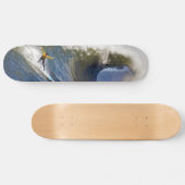 Skateboard Grande vague aux francs-tireurs surfant la (Horz)