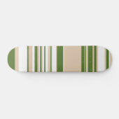 Skateboard Grandes complexes - Blanc, Sable et Vert Palme (Horz)