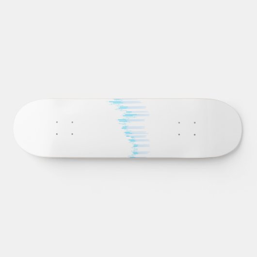 Skateboard Graphique de chandeliers (Horz)