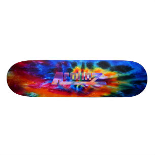 Skateboard Graphique de colorant de cravate d'Apolloz