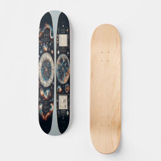 Skateboard Graphique du navigateur interstellaire (Recto)
