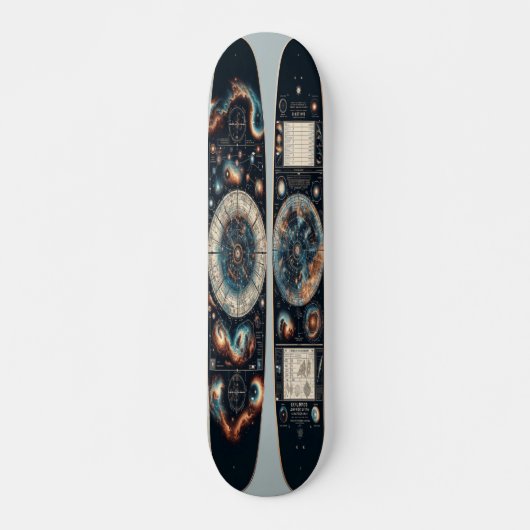 Skateboard Graphique du navigateur interstellaire (Devant)