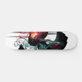 Skateboard Graphique frais de musique avec la guitare (Horz)