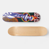Skateboard Graphique mort de baisse de Nilton Neves (Horz)