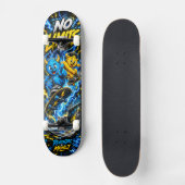 Skateboard Graphisme de rue monstre électrique sans limites (Recto)