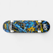 Skateboard Graphisme de rue monstre électrique sans limites (Horz)