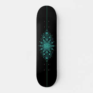 Skateboard Graphisme Motif intense Mystic Blue Glow