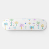Skateboard Graphisme Rétro Palmiers (Horz)