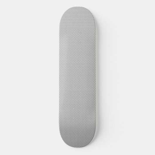 Skateboard Graphite blanc et gris de fibre de carbone (Recto)