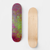 Skateboard Gras, Colorés, Peinture, Grunge Abstrait (Recto)