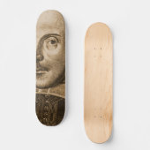 Skateboard Gravures de Shakespeare Droeshout (Recto)