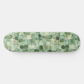 Skateboard Green Alligator Print     (Horz)