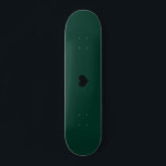 Skateboard Green | Créez votre propre conception de skateboar<br><div class="desc">Créez Votre Propre Design De Skateboard Personnalisé ! Utilisez cet arrière - plan vert foncé foncé ou choisissez n'importe quelle couleur, ajoutez votre propre photo, arrière - plan, logo d'entreprise, ou toute image personnalisée. Parfait comme cadeau unique pour améliorer le sport et l'activité en plein air et les rendre amusants!...</div>