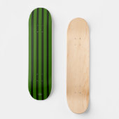 Skateboard Green en Black Stripe HAMbWG (Voorkant)