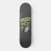 Skateboard Green Garbage Monster  (Recto)